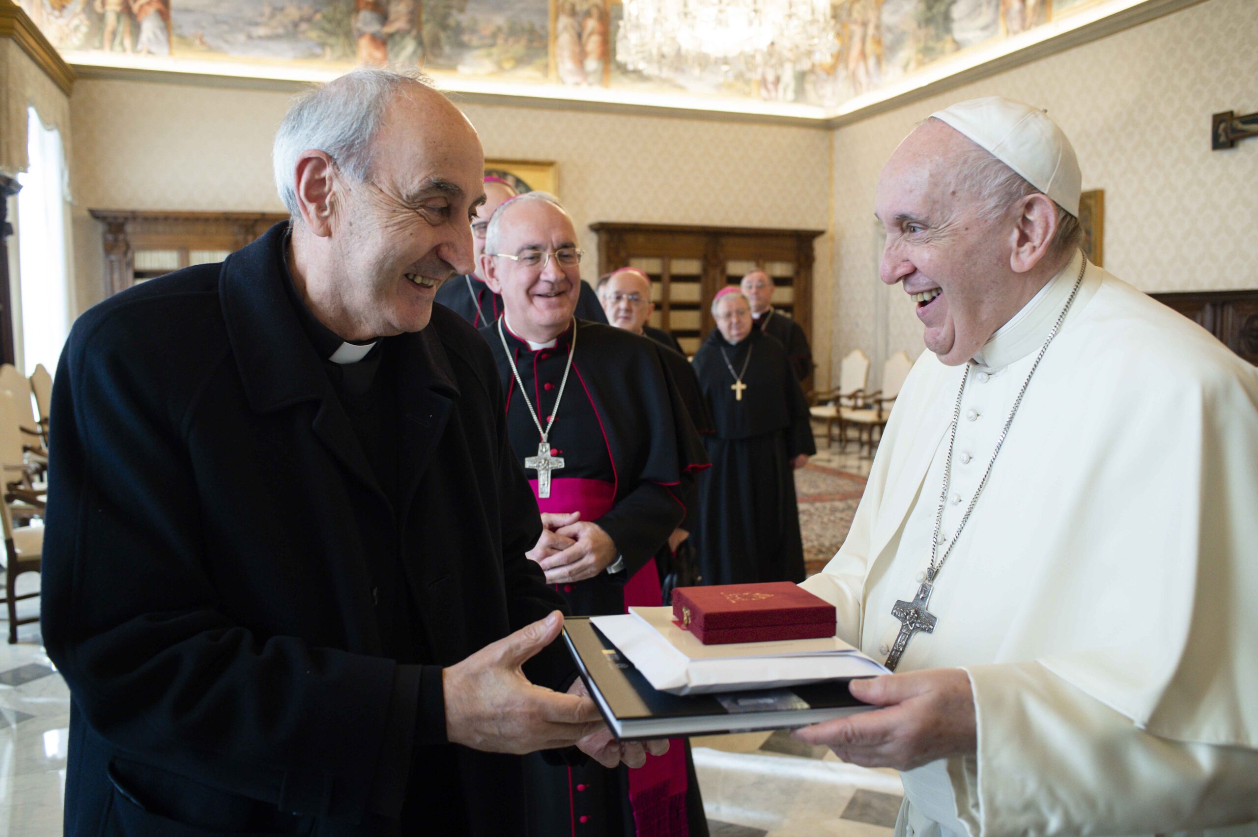 visita ad limina don vicente y el papa francisco