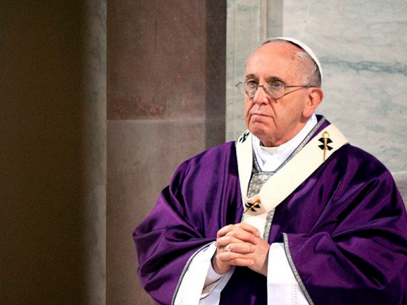 papa francisco, ayuno paz ucrania oración