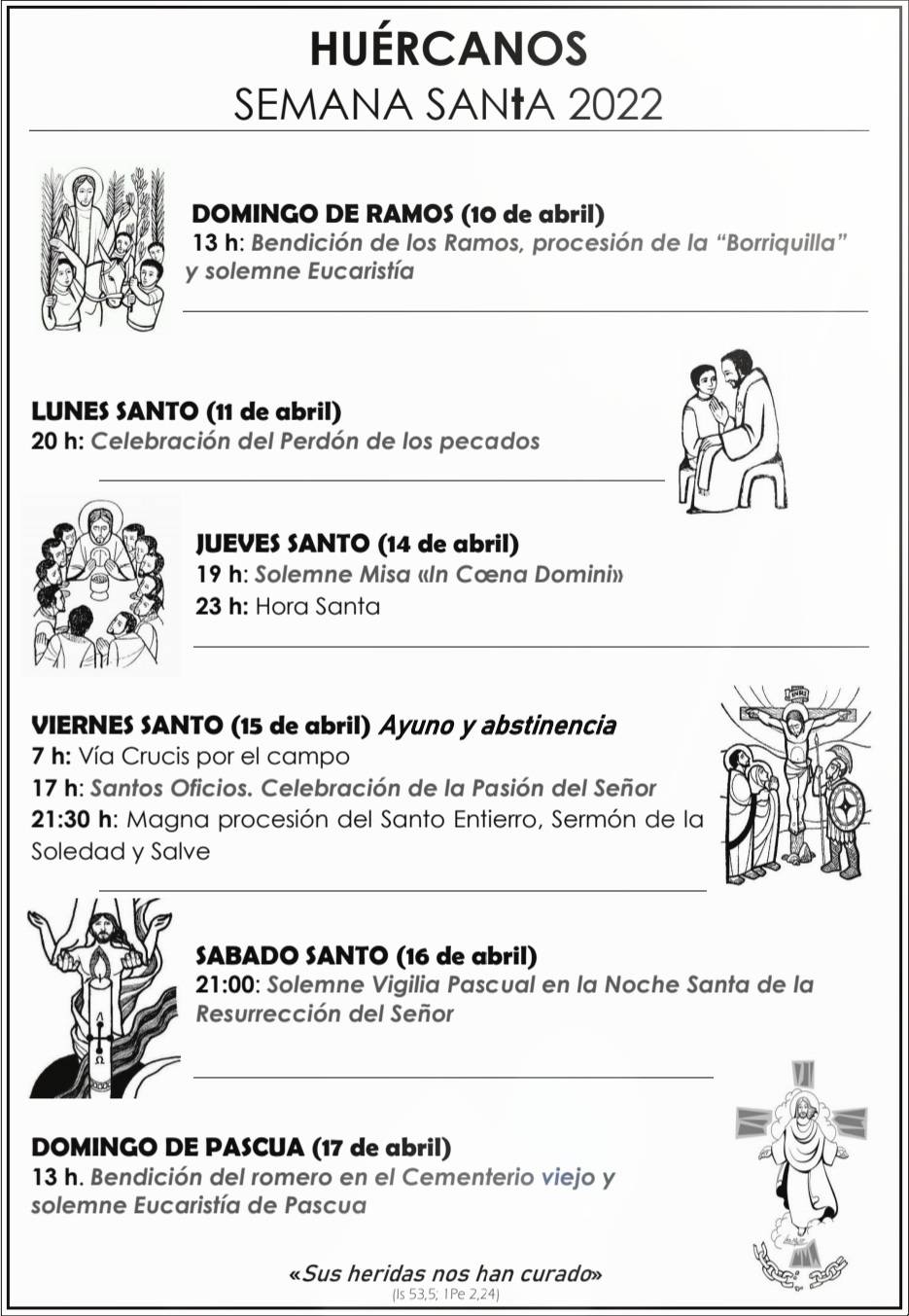 semana santa huercanos