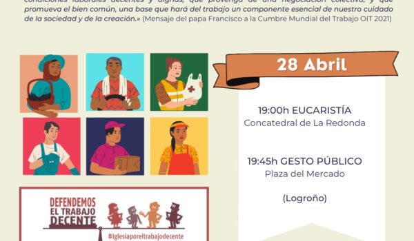 iglesia por el trabajo decente la rioja