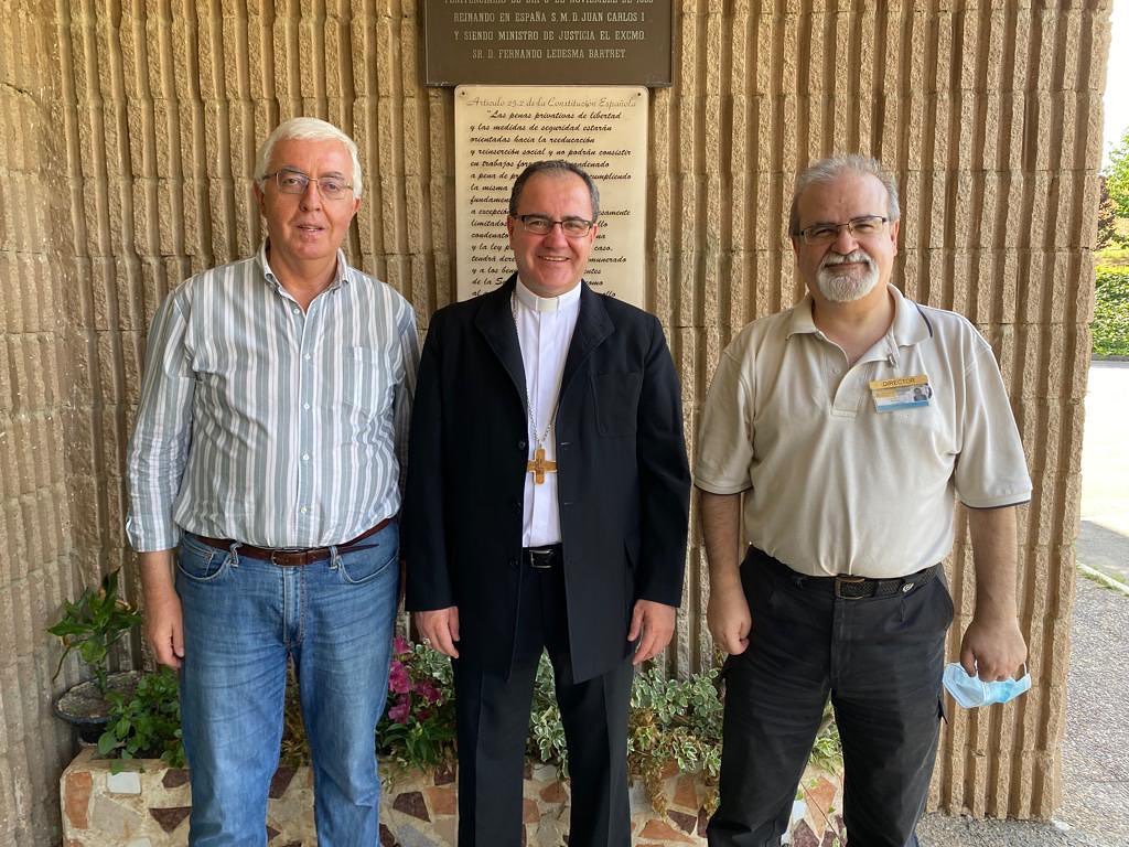 pastoral penitenciaria la rioja visita don santos carcel logroño