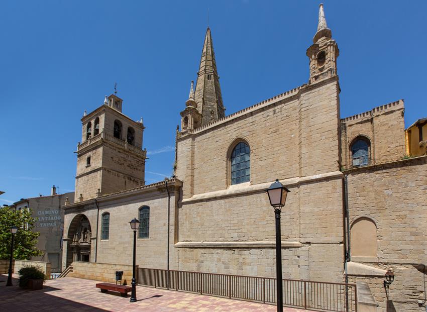 santa maria palacio logroño iglesia