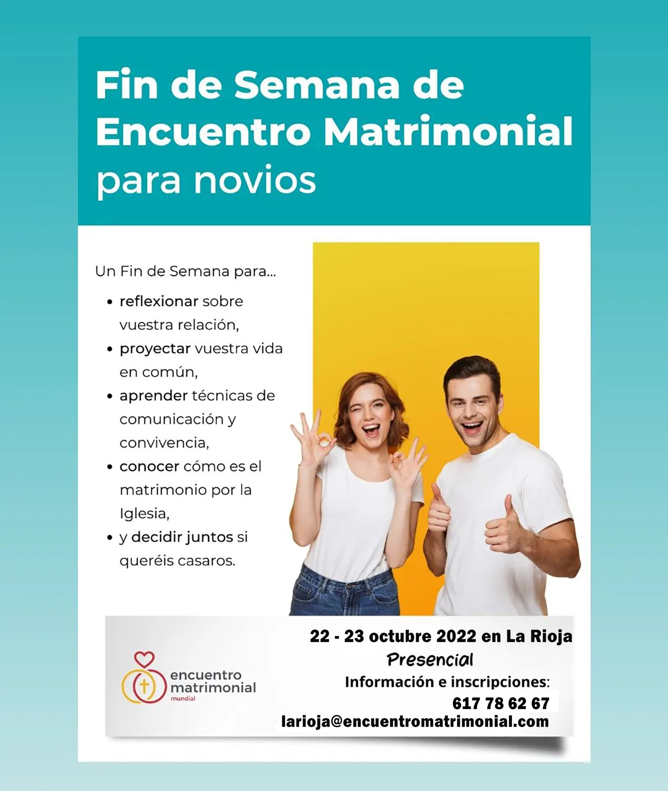 encuentro matrimonial novios
