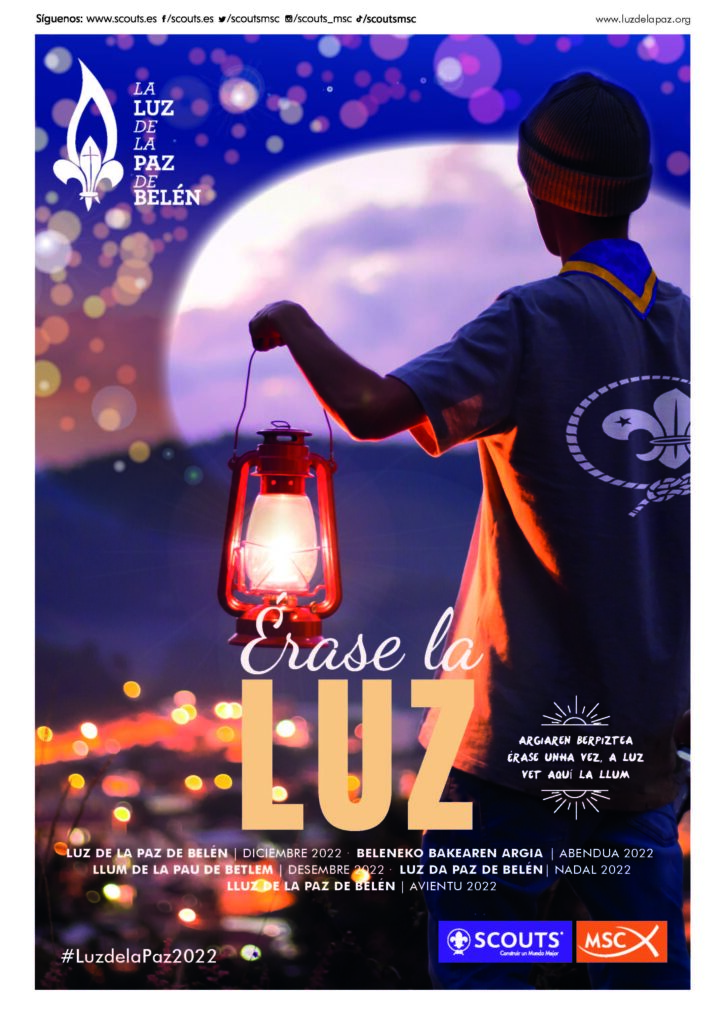 luz de la paz de belen scouts msc