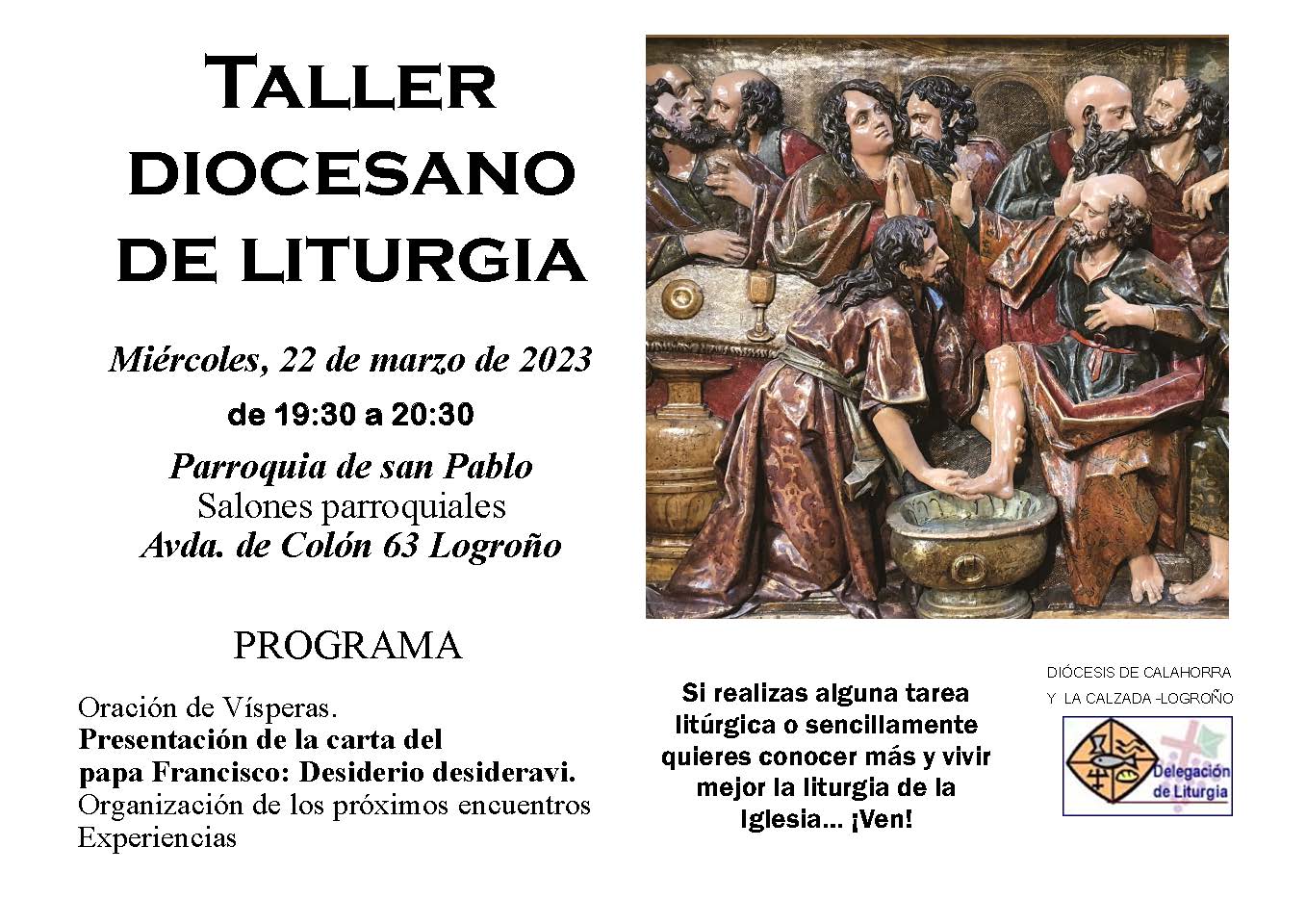 taller diocesano liturgia 22 de marzo de 2023 primera sesión