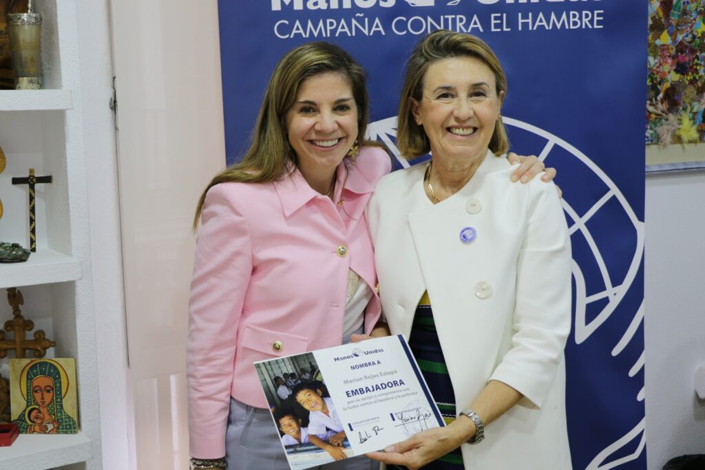 Marian Rojas Estapé, nueva embajadora de Manos Unidas La Rioja Ayuda Misión Humanitaria