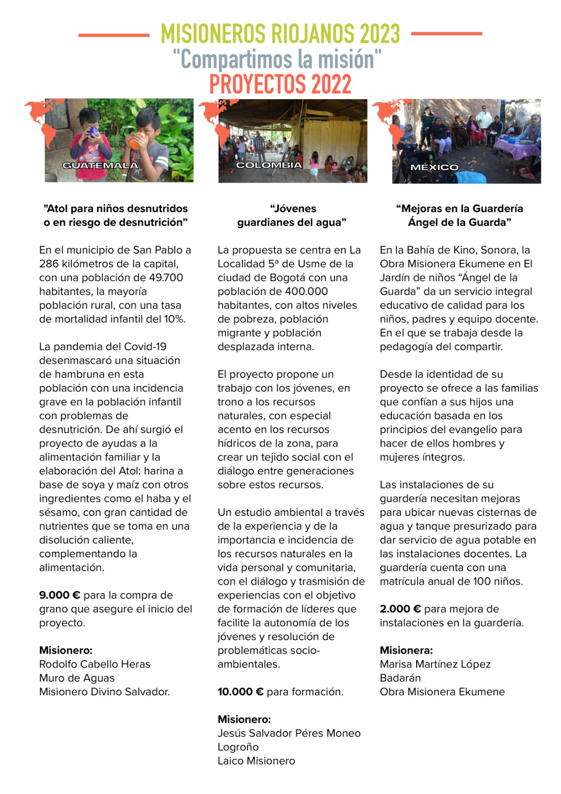 Proyectos Misiones 2022 1 La Rioja
