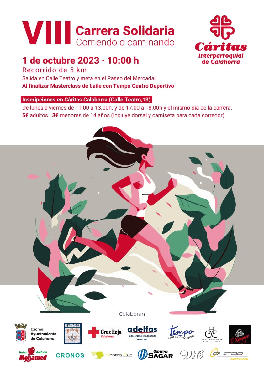 VIII Carrera Solidaria de Cáritas Interparroquial de Calahorra