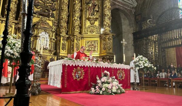 "Dios quiere utilizarnos como sus instrumentos para que todo el mundo participe del buen vino que es Jesucristo" san mateo la rioja fiesta de la vendimia