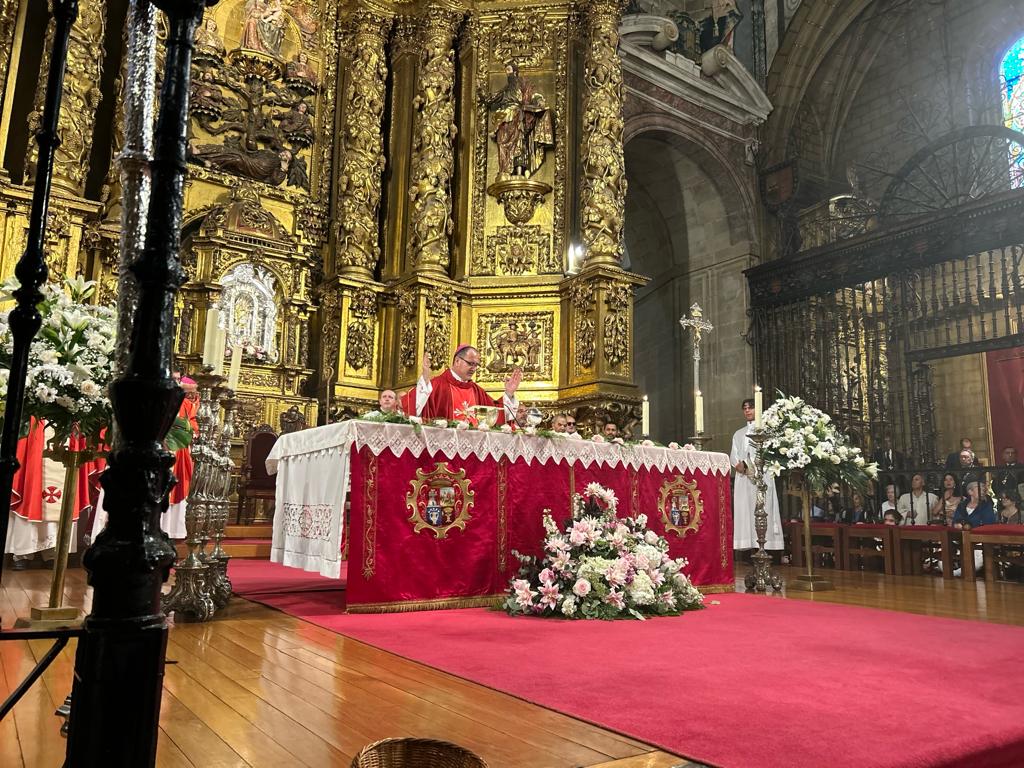 "Dios quiere utilizarnos como sus instrumentos para que todo el mundo participe del buen vino que es Jesucristo" san mateo la rioja fiesta de la vendimia