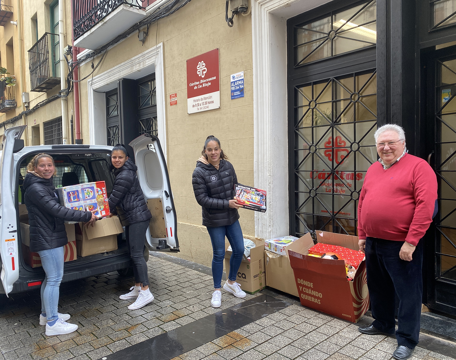 Cáritas Dux Logroño La Rioja Calahorra y La Calzada diócesis obispo santos montoya