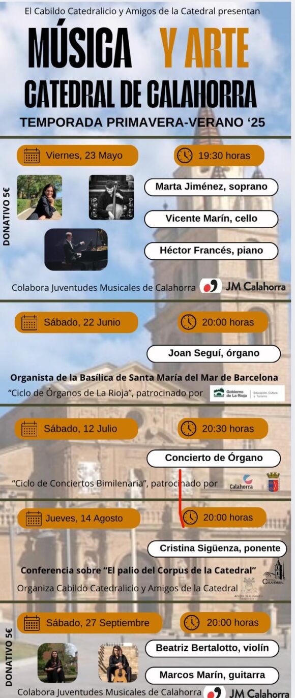 Ciclo de Música y Arte Catedral de Calahorra