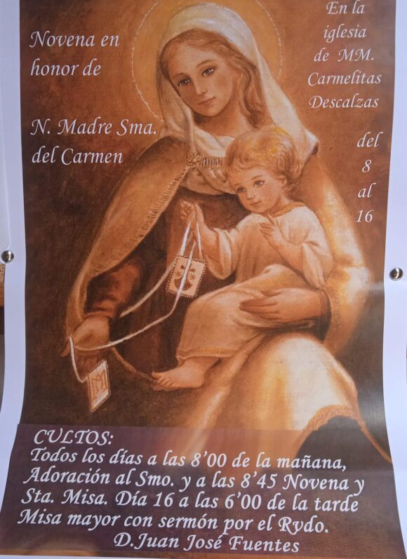 Celebraciones en honor a la Virgen del Carmen en Cabretón